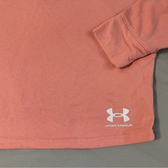 Under Armour Coral Hoodie with Logo Band - Picture 3 of 6